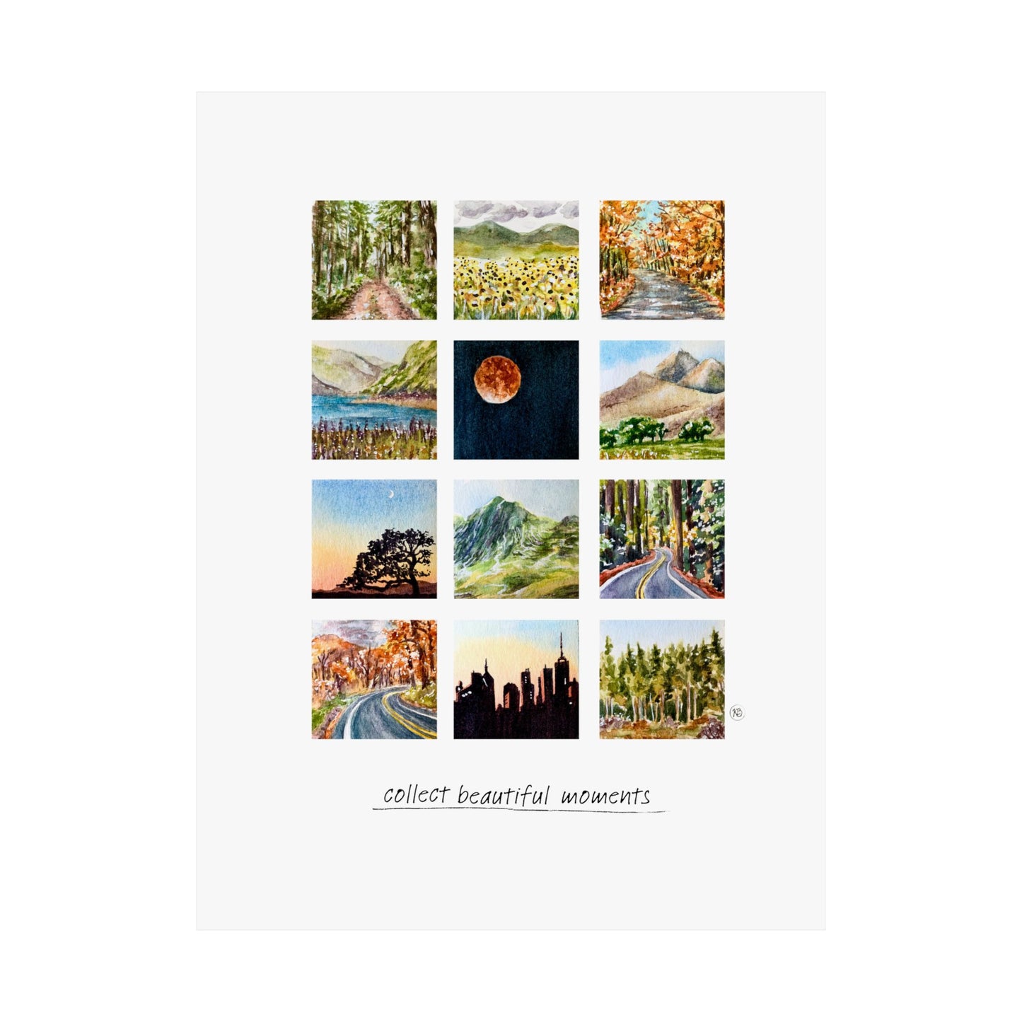 "Collect Beautiful Moments" Poster