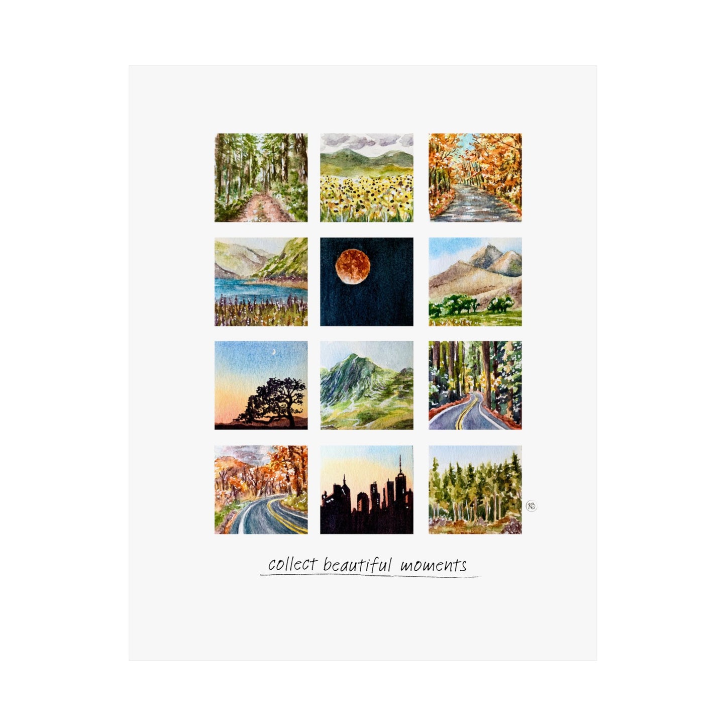 "Collect Beautiful Moments" Poster