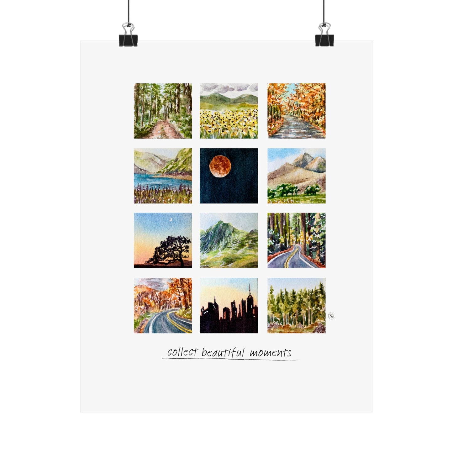 "Collect Beautiful Moments" Poster