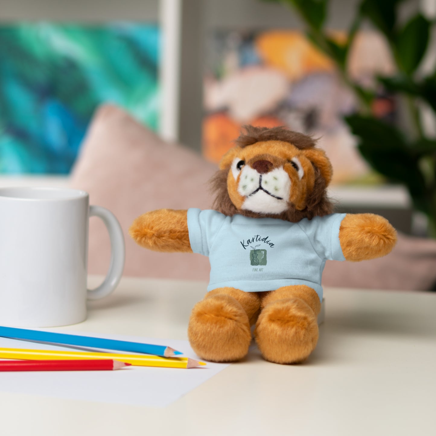 Stuffed Animals with Kartidia Tee