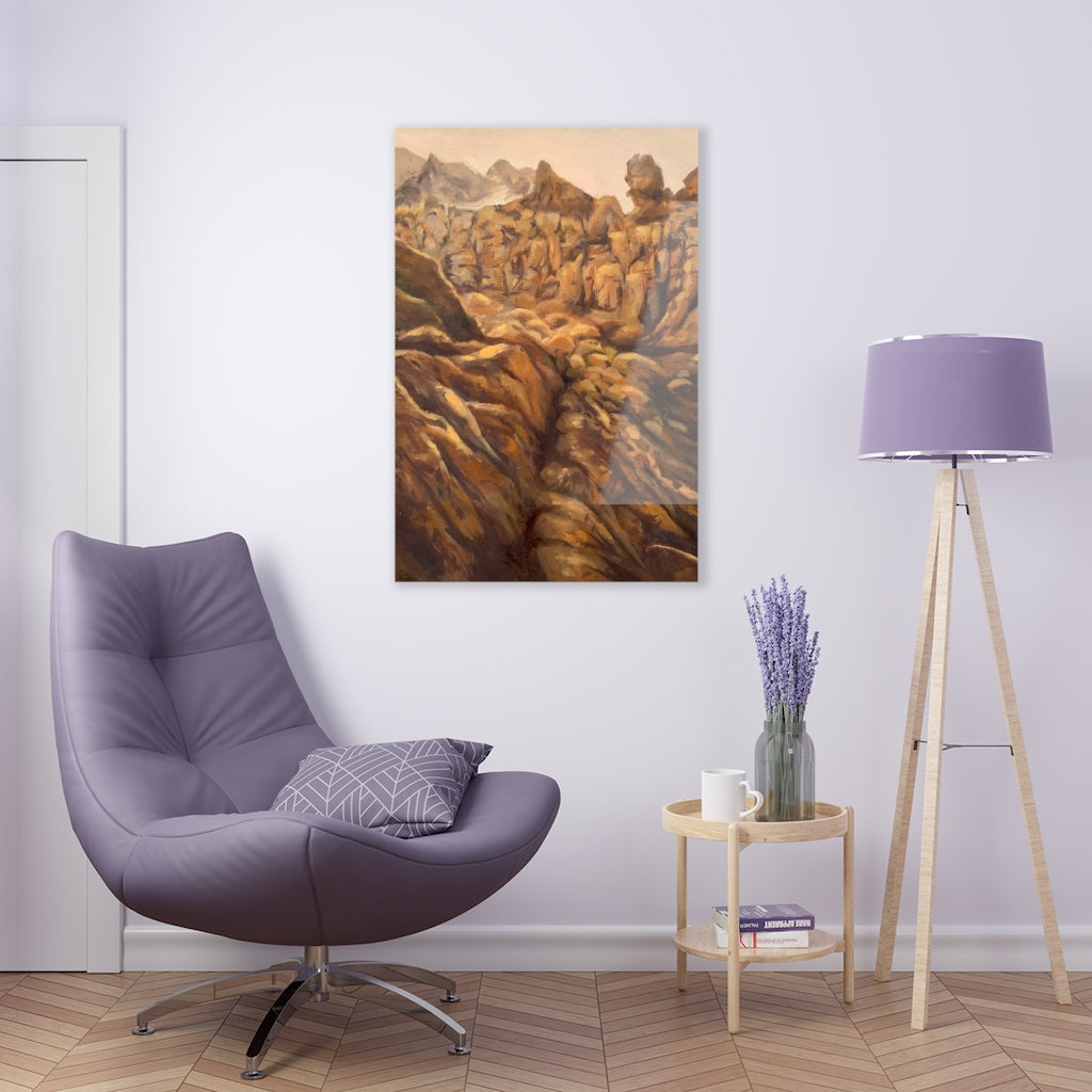Cliff Study (Acrylic Print)
