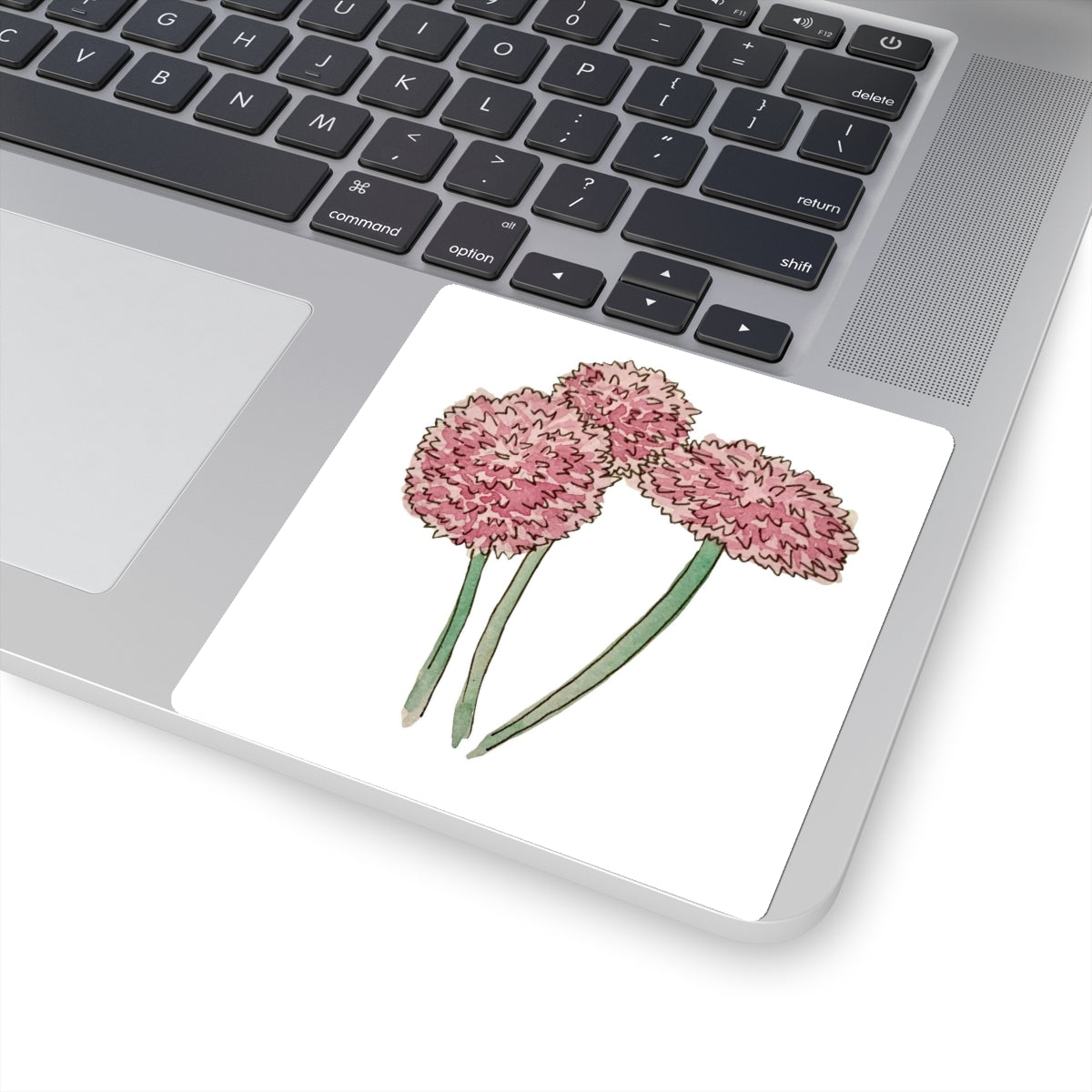 Three Alliums Kiss-Cut Stickers