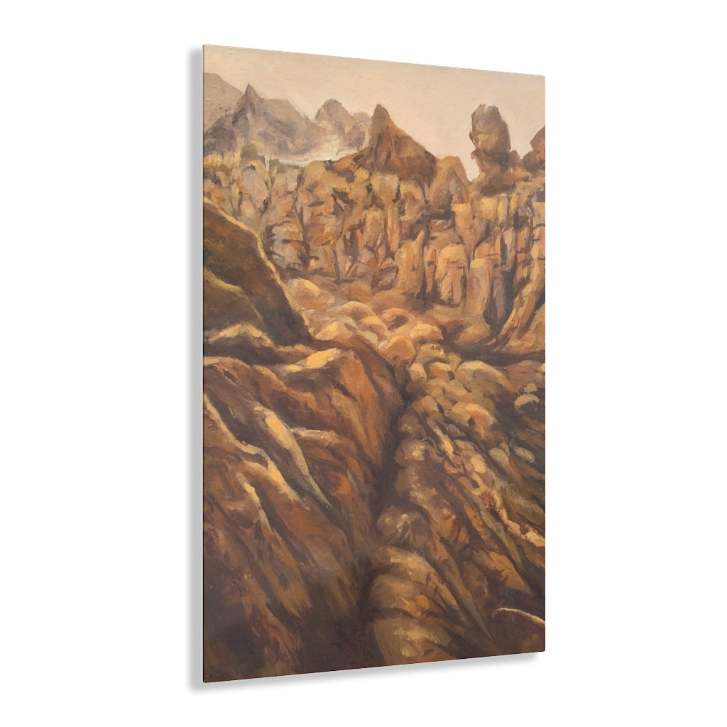 Cliff Study (Acrylic Print)