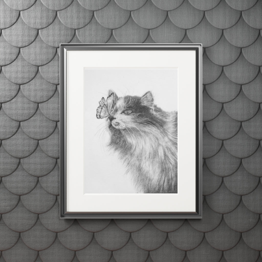 A Small Delight (Fine Art Print with Passepartout Paper Frame)