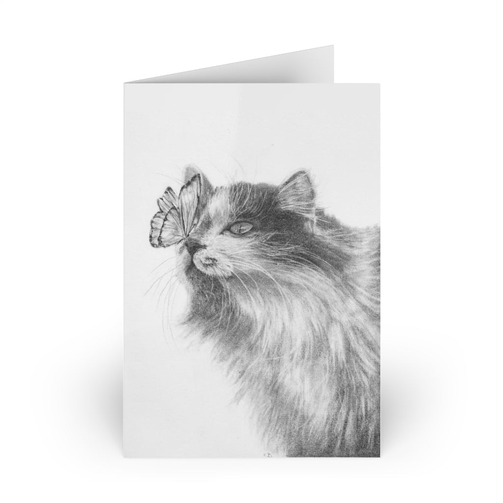 A Small Delight (Greeting Cards, 1 or 10-pcs)