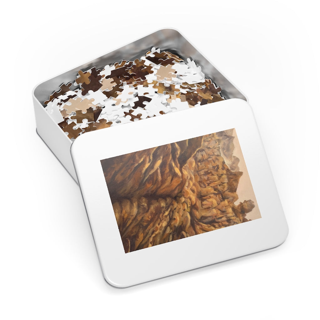 Cliff Study (Jigsaw Puzzle: 252, 500, 1000-Piece)