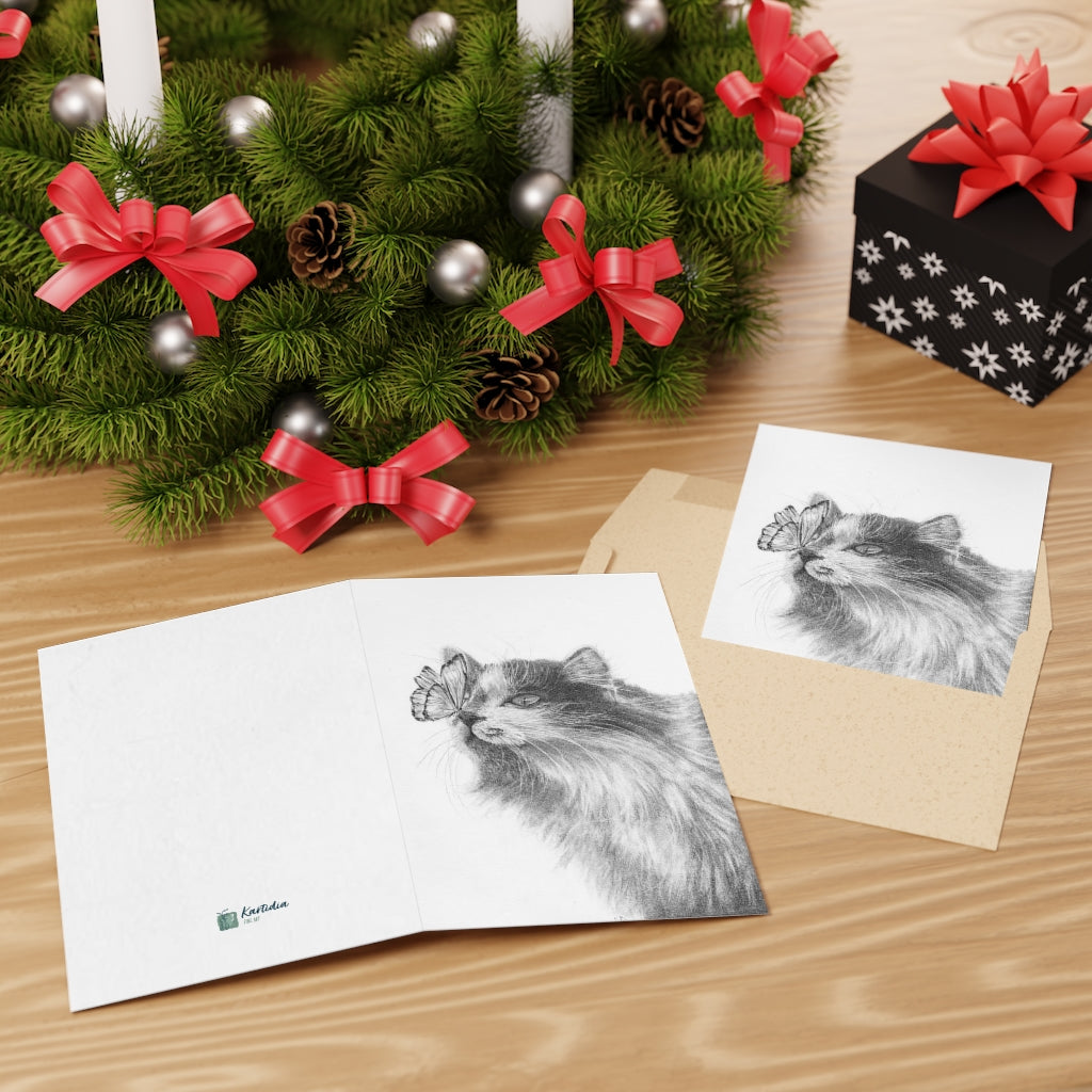 A Small Delight (Greeting Cards, 1 or 10-pcs)