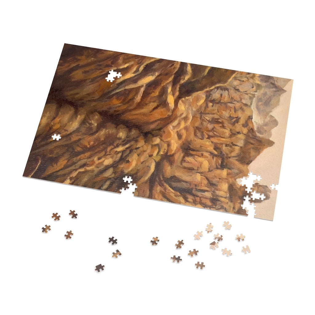 Cliff Study (Jigsaw Puzzle: 252, 500, 1000-Piece)
