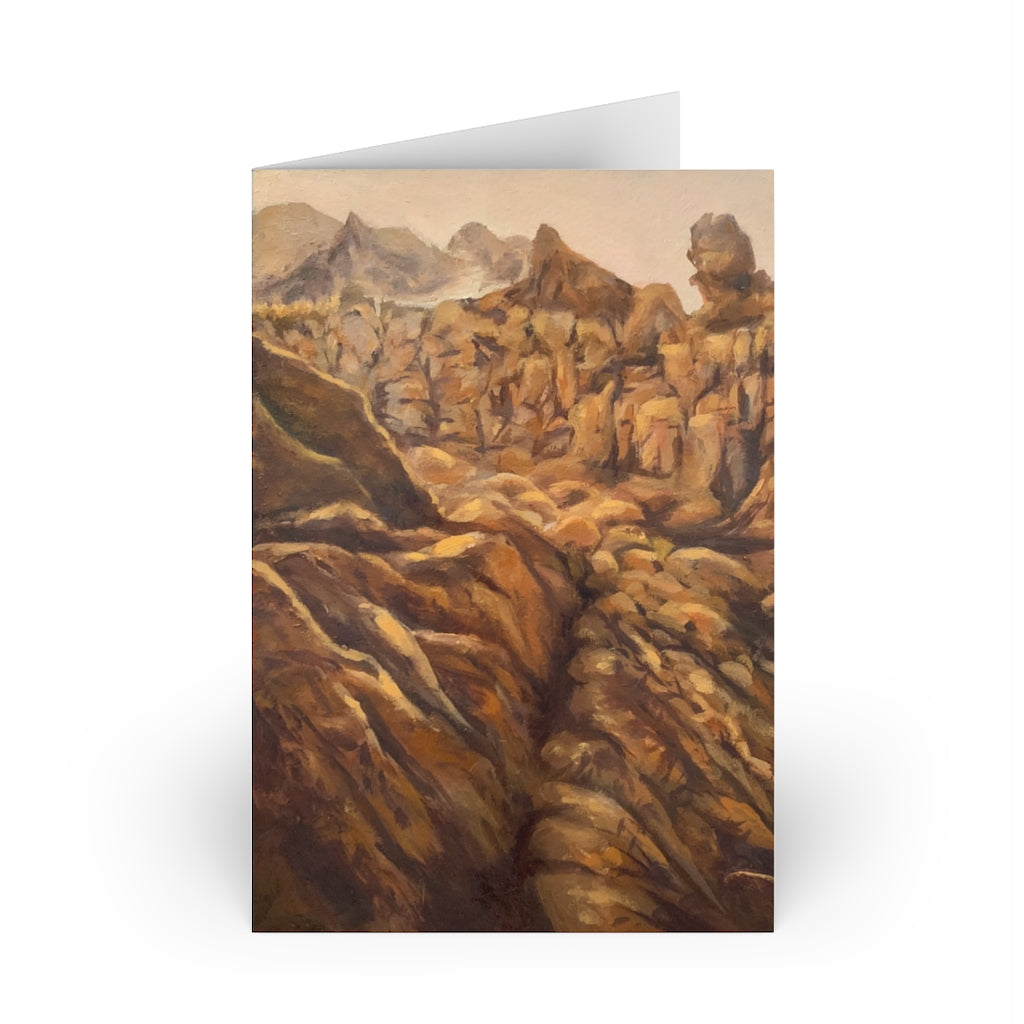 Cliff Study (Greeting Cards, 1 or 10-pcs)