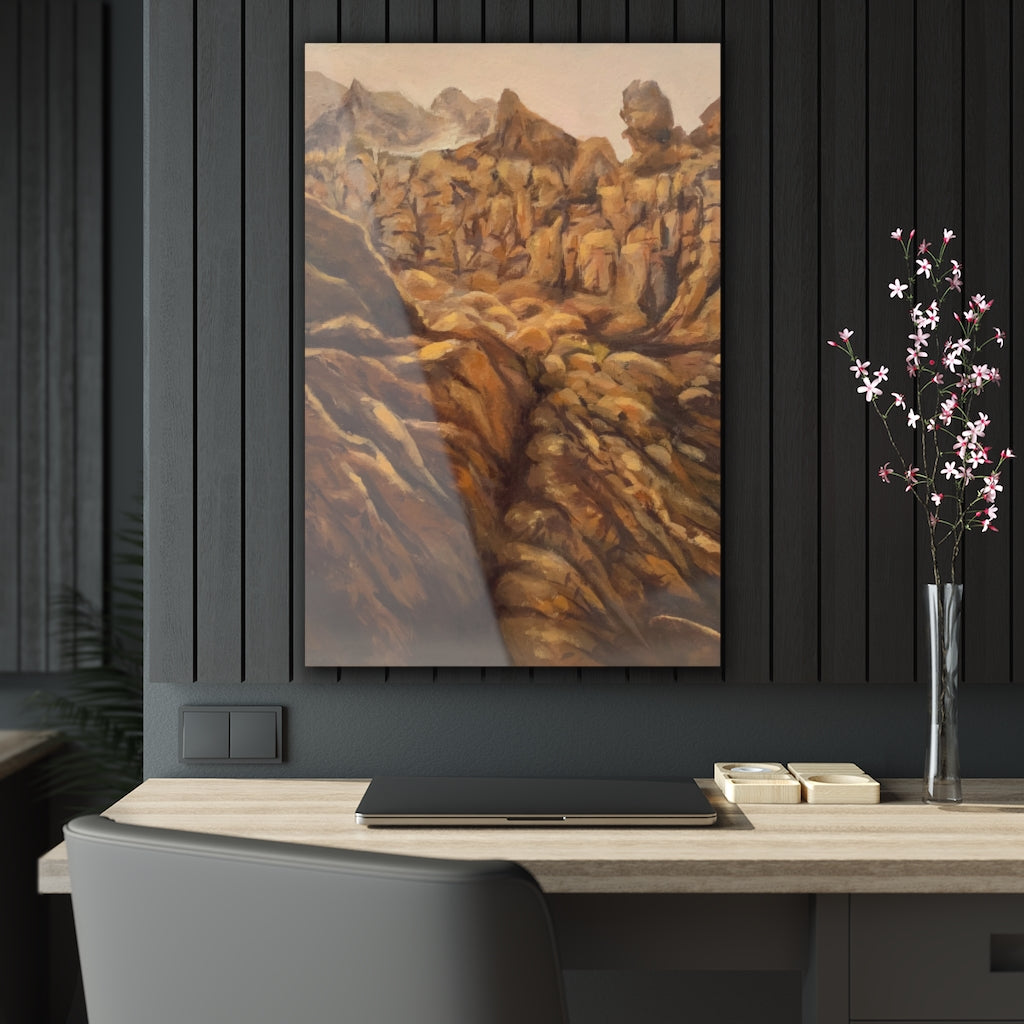 Cliff Study (Acrylic Print)