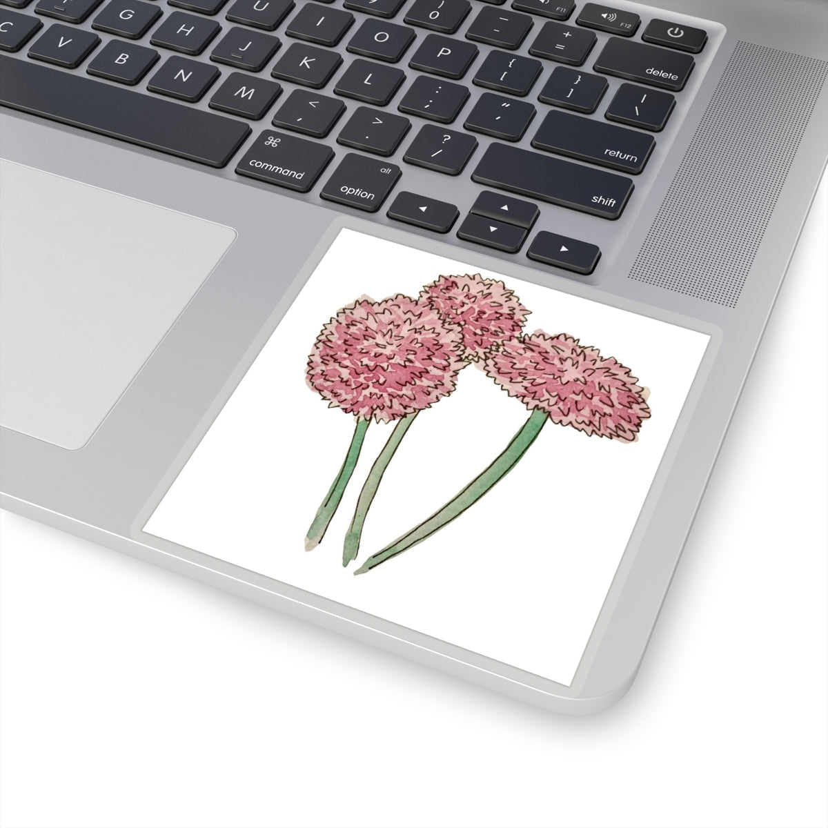 Three Alliums Kiss-Cut Stickers