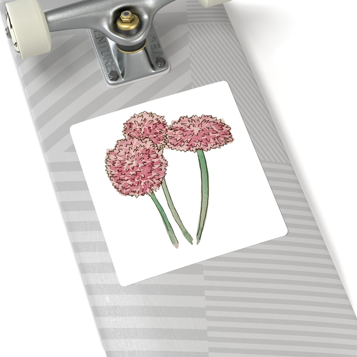 Three Alliums Kiss-Cut Stickers