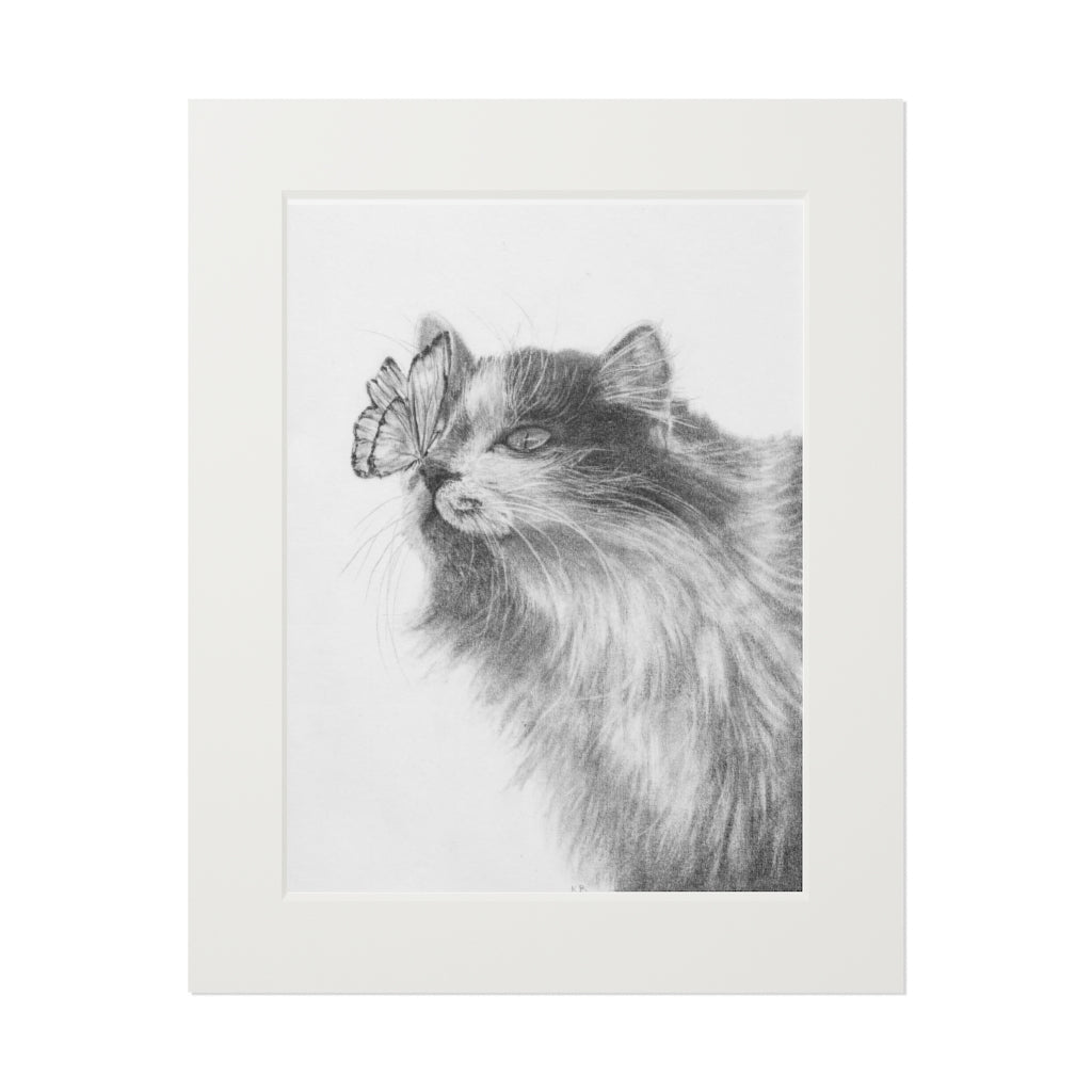 A Small Delight (Fine Art Print with Passepartout Paper Frame)